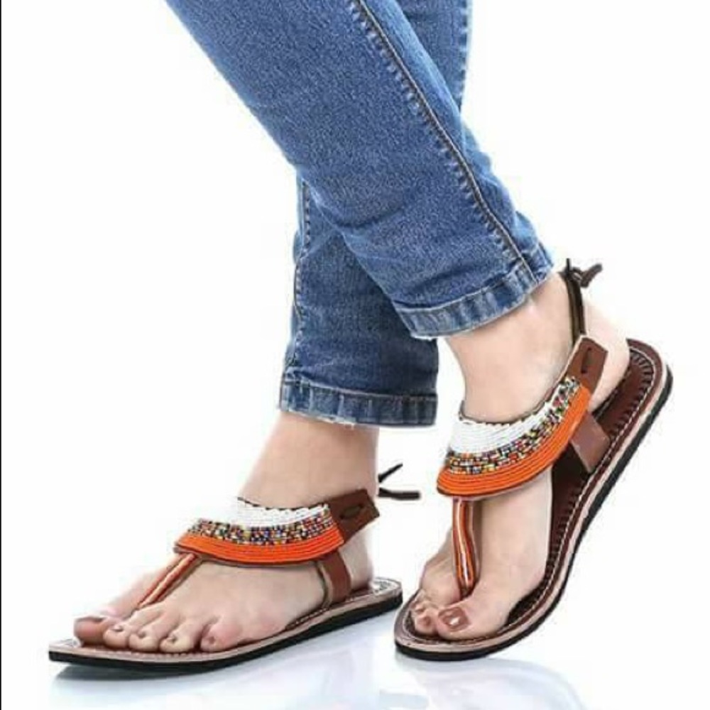 Beaded Sandals